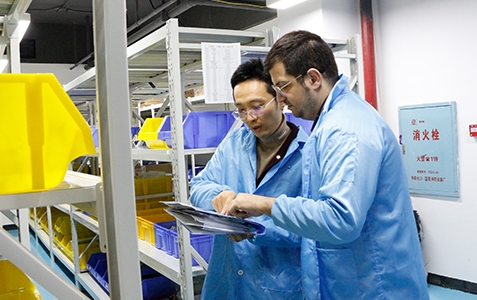 客戶探廠，深入合作